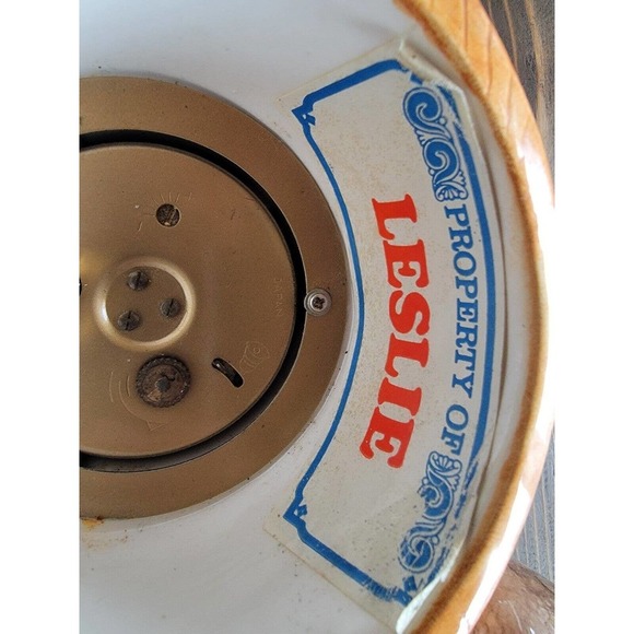 Vintage Ceramic Bear Mantle Table Clock Made In Japan - Picture 10 of 13